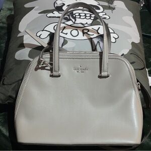 Kate Spade Women's Patterson drive domeGrey Satchel